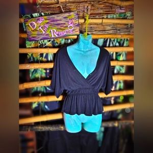 Lucky Brand Wrap Style Top